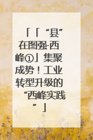 「“县”在图强·西峰①」集聚成势！工业转型升级的“西峰实践”