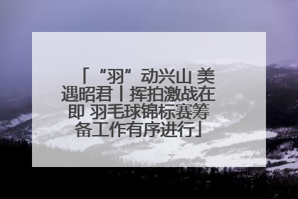 “羽”动兴山 美遇昭君丨挥拍激战在即 羽毛球锦标赛筹备工作有序进行