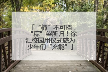 “柿”不可挡，“粽”望所归！徐汇校园用仪式感为少年们“充能”