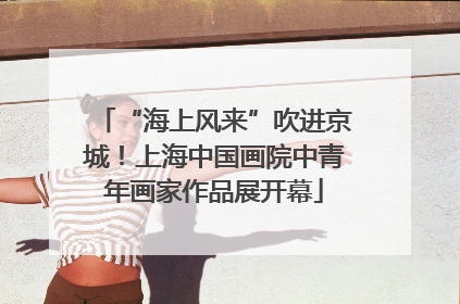 “海上风来”吹进京城！上海中国画院中青年画家作品展开幕