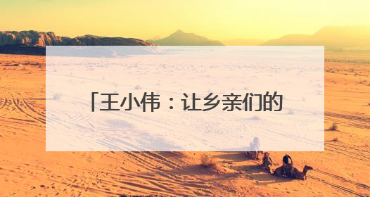王小伟：让乡亲们的日子像香瓜一样甜