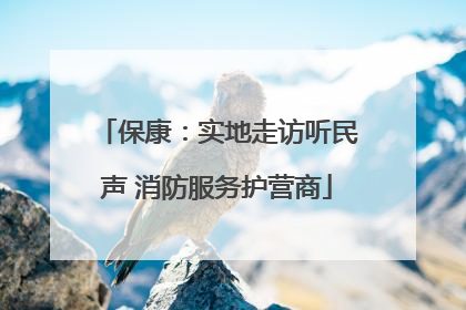 保康：实地走访听民声 消防服务护营商