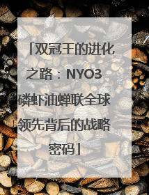 双冠王的进化之路：NYO3磷虾油蝉联全球领先背后的战略密码