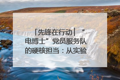 先锋在行动 ▏“电博士”党员服务队的硬核担当：从实验室到抗洪一线