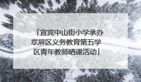 宜宾中山街小学承办翠屏区义务教育第五学区青年教师晒课活动