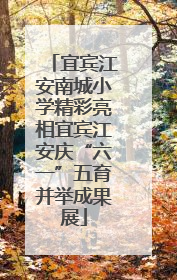 宜宾江安南城小学精彩亮相宜宾江安庆“六一”五育并举成果展