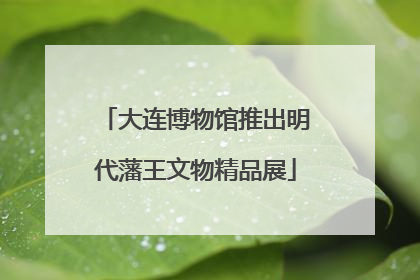 大连博物馆推出明代藩王文物精品展