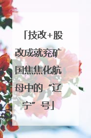 技改+股改成就兖矿国焦焦化航母中的“辽宁”号