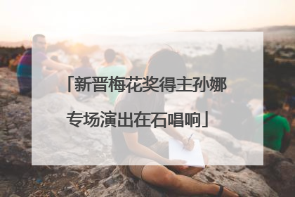 新晋梅花奖得主孙娜专场演出在石唱响