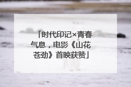 时代印记×青春气息，电影《山花苍劲》首映获赞