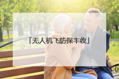 无人机飞防保丰收