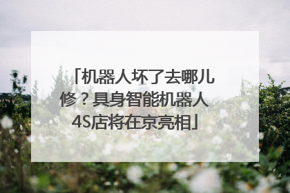 机器人坏了去哪儿修？具身智能机器人4S店将在京亮相
