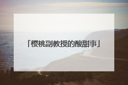 樱桃副教授的酸甜事