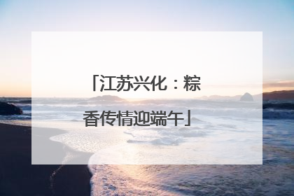 江苏兴化：粽香传情迎端午