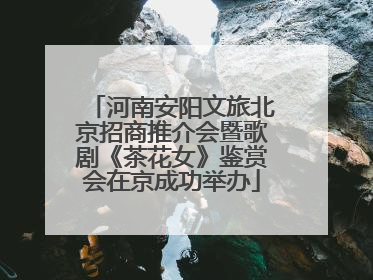 河南安阳文旅北京招商推介会暨歌剧《茶花女》鉴赏会在京成功举办
