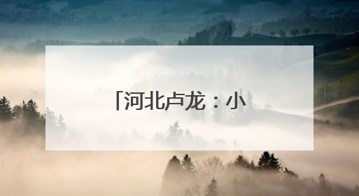 河北卢龙：小流域治理绘就生态丰饶画卷
