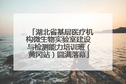 湖北省基层医疗机构微生物实验室建设与检测能力培训班（黄冈站）圆满落幕