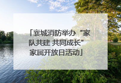 襄城消防举办“家队共建 共同成长”家属开放日活动