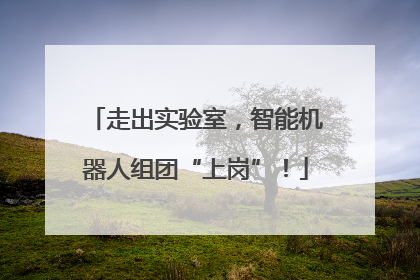 走出实验室，智能机器人组团“上岗”！