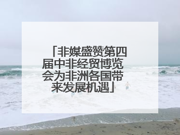 非媒盛赞第四届中非经贸博览会为非洲各国带来发展机遇