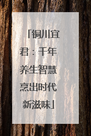 铜川宜君：千年养生智慧烹出时代新滋味