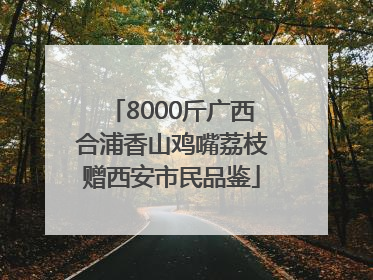 8000斤广西合浦香山鸡嘴荔枝赠西安市民品鉴